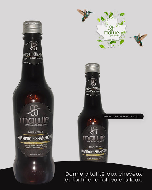 Shampooing a la bière pour hommes 410 ml