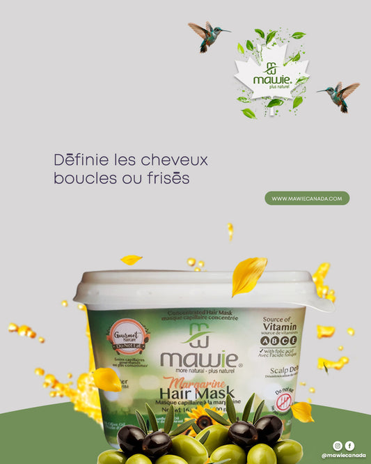 Traitement capillaire naturel à la Margarine: 500ml