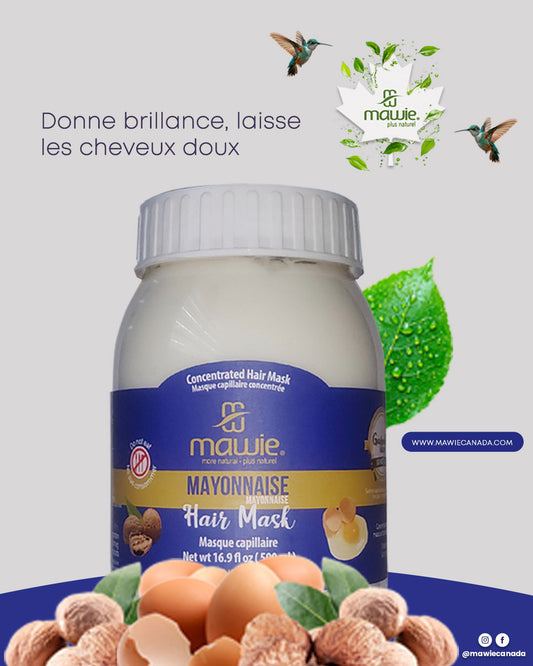 Traitement capillaire à la mayonnaise  500 ml